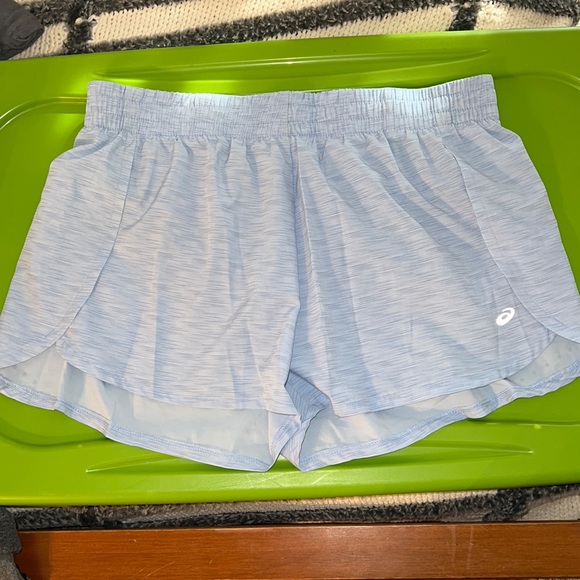 Asics blue shorts - Picture 1 of 3